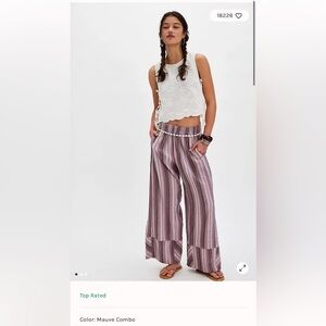 Free People Day's End Stripe Pants